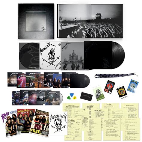 metalica black album box set|metallica black album discogs.